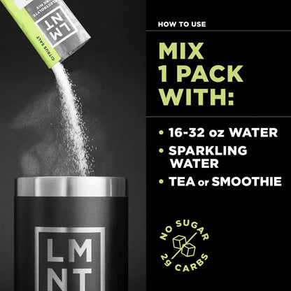 LMNT Zero-Sugar Electrolytes 30PACK
